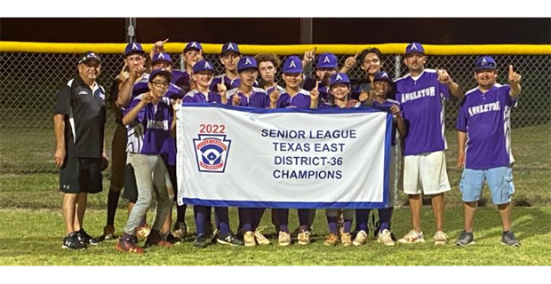 Sr League District Champions