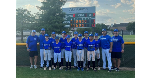 50/70 Texas East State Baseball Champions - Needville LL